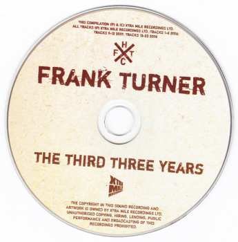 CD Frank Turner: The Third Three Years