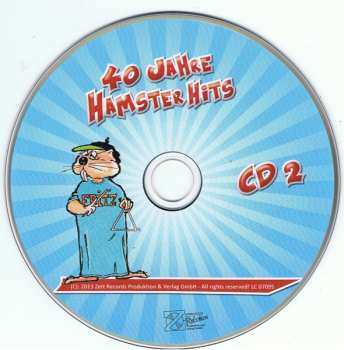 2CD Frank Zander: 40 Jahre Hamster Hits
