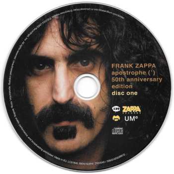 5CD/Zestaw pudełkowy/Blu-ray Frank Zappa: Apostrophe (') DLX | LTD
