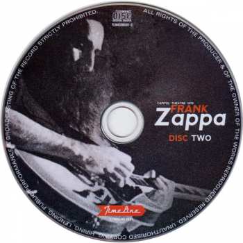 4CD/Zestaw pudełkowy Frank Zappa: Capitol Theatre 1978