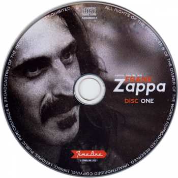 4CD/Zestaw pudełkowy Frank Zappa: Capitol Theatre 1978