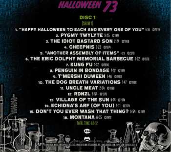 4CD/Zestaw pudełkowy Frank Zappa: Halloween 73 DLX | LTD
