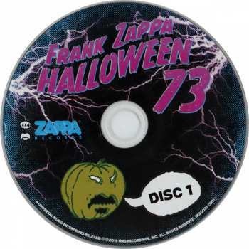 4CD/Zestaw pudełkowy Frank Zappa: Halloween 73 DLX | LTD