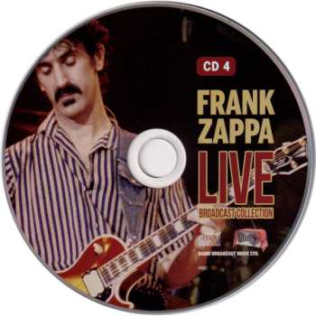 6CD Frank Zappa: Live Broadcast Collection