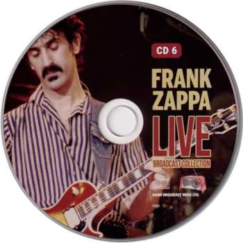 6CD Frank Zappa: Live Broadcast Collection