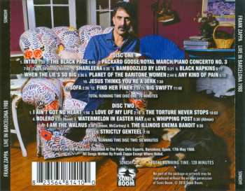 2CD Frank Zappa: Live In Barcelona 1988