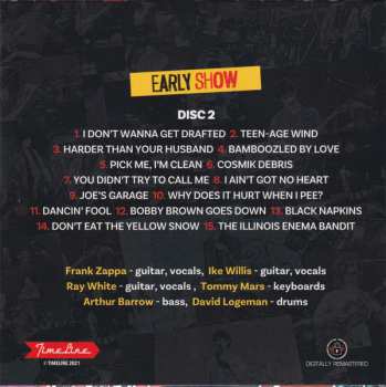 4CD/Zestaw pudełkowy Frank Zappa: Philadelphia 1980