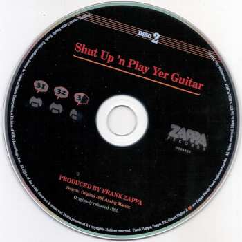 2CD Frank Zappa: Shut Up 'N Play Yer Guitar