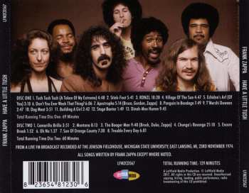 4CD/Zestaw pudełkowy Frank Zappa: The Broadcast Archives