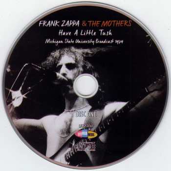 4CD/Zestaw pudełkowy Frank Zappa: The Broadcast Archives