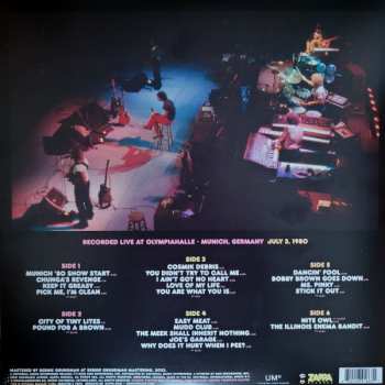 3LP Frank Zappa: Zappa '80 Munich CLR | LTD
