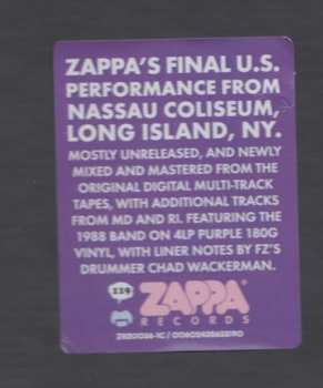 4LP/Zestaw pudełkowy Frank Zappa: Zappa '88: The Last U.S. Show CLR | LTD