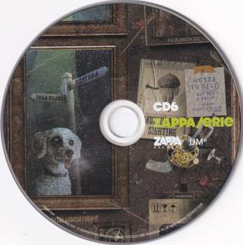 6CD/Zestaw pudełkowy Frank Zappa: Zappa/Erie LTD