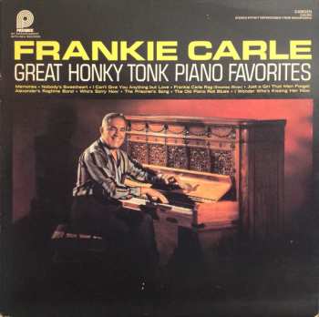 LP Frankie Carle: Great Honky Tonk Piano Favorites