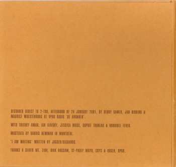 CD Frankie Sparo: Arena Hostile (VPRO Radio Recordings)