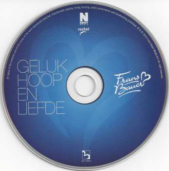 CD Frans Bauer: Geluk Hoop En Liefde