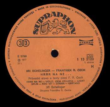 LP Jiří Schelinger: Hrrr Na Ně …