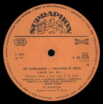 LP Jiří Schelinger: Hrrr Na Ně …
