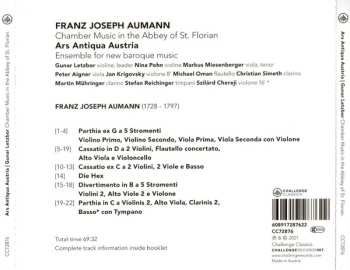 CD Ars Antiqua Austria: Chamber Music In The Abbey Of St. Florian