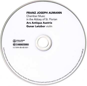 CD Ars Antiqua Austria: Chamber Music In The Abbey Of St. Florian