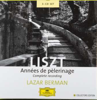 3CD/Zestaw pudełkowy Franz Liszt: Années De Pèlerinage - Complete Recording