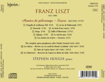 CD Franz Liszt: Années De Pèlerinage - Suisse
