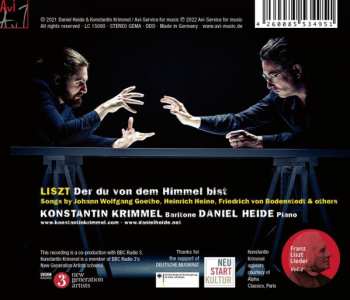 CD Franz Liszt: Der Du von Dem Himmel Bist