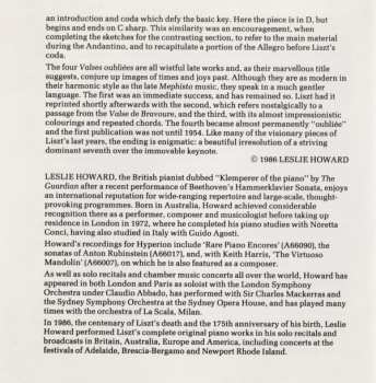 CD Franz Liszt: Waltzes