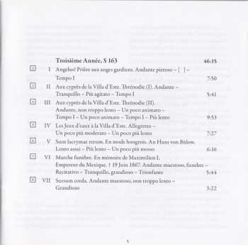 2CD Franz Liszt: The Complete Années De Pèlerinage