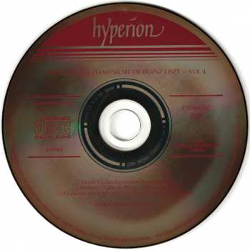 CD Franz Liszt: Transcendental Studies · Elégie Sur Des Motifs De Prince Louis Ferdinand De Pursse · Adagio · Mariotte· 