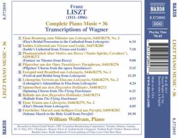 CD Franz Liszt: Transcriptions Of Wagner