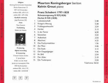 CD Franz Schubert: Franz Schubert