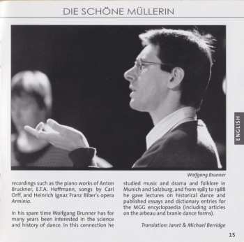 CD Franz Schubert: Die Schöne Müllerin (Mit Prolog Und Epilog)