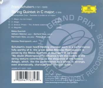 CD Franz Schubert: Streichquintett • String Quintet