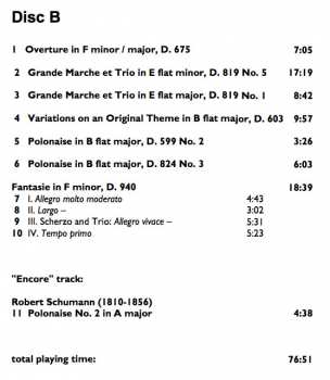 7CD/Zestaw pudełkowy Franz Schubert: The Complete Original Piano Duets