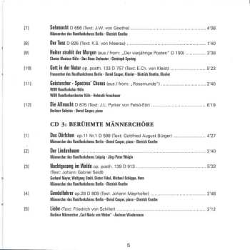 3CD Franz Schubert: 3 - Choral Music • Chormusik - Magnificat • Salve Regina • Tantum Ergo • Ave Maria • Der Lindenbaum • Ständchen • Psalm 23