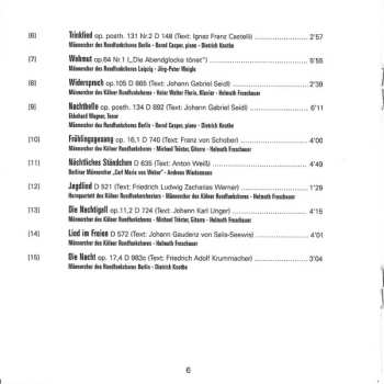 3CD Franz Schubert: 3 - Choral Music • Chormusik - Magnificat • Salve Regina • Tantum Ergo • Ave Maria • Der Lindenbaum • Ständchen • Psalm 23