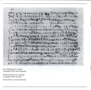 CD Franz Schubert: Klaviersonaten = Piano Sonatas D 958 & D 959