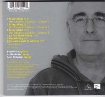 CD Fred Frith: Storytelling (Live At Theater Gütersloh)