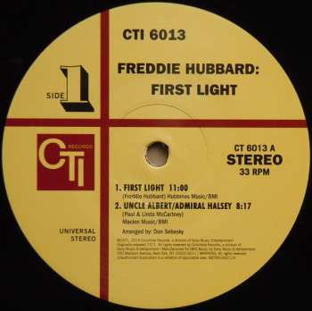 LP Freddie Hubbard: First Light