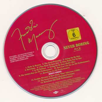 3CD/DVD/Zestaw pudełkowy/Blu-ray Freddie Mercury: Never Boring LTD
