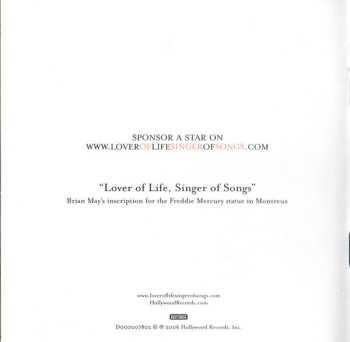 2CD Freddie Mercury: The Very Best Of Freddie Mercury Solo