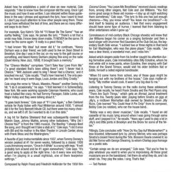 CD Freddy Cole: Music Maestro Please