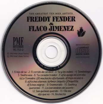 CD Flaco Jimenez: The Greatest Tex-Mex Artists