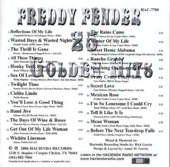 CD Freddy Fender: Remembering Freddy Fender, 25 Golden Hits