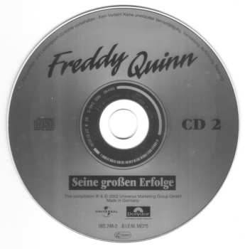 3CD/Zestaw pudełkowy Freddy Quinn: Seine Großen Erfolge