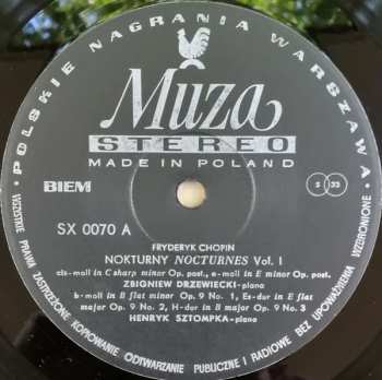 LP Frédéric Chopin: Dzieła Wszystkie = Complete Works - Nokturny = Nocturnes Vol. I