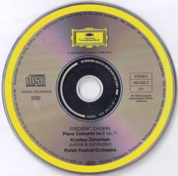 2CD Frédéric Chopin: Piano Concertos Nos. 1 & 2