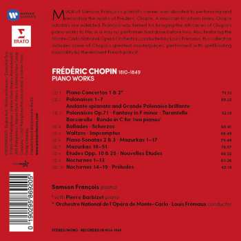 10CD/Zestaw pudełkowy Frédéric Chopin: Piano Works