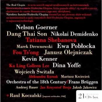 21CD/Zestaw pudełkowy Frédéric Chopin: The Real Chopin (Complete Works On Period Instruments)